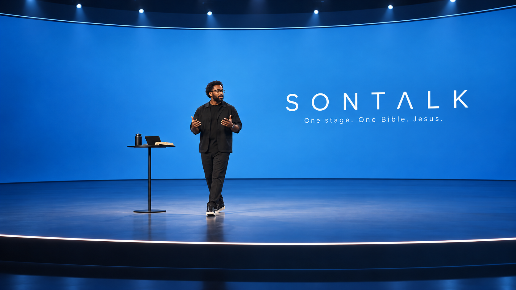 The SonTalk signature stage for Episode 001